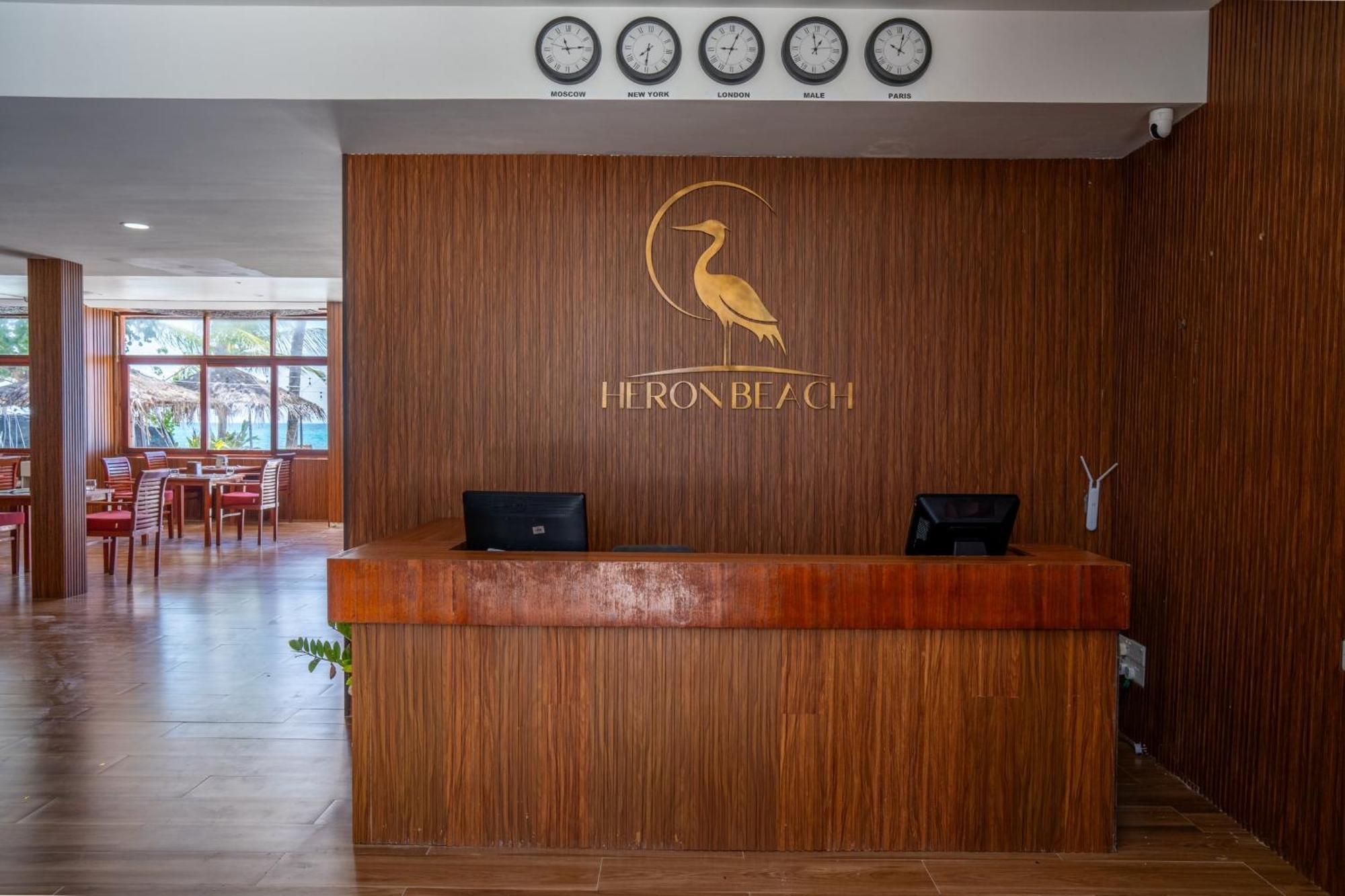 Heron Beach Hotel - The Best Maldivian Getaway In Dhiffushi,Maldives Eksteriør bilde